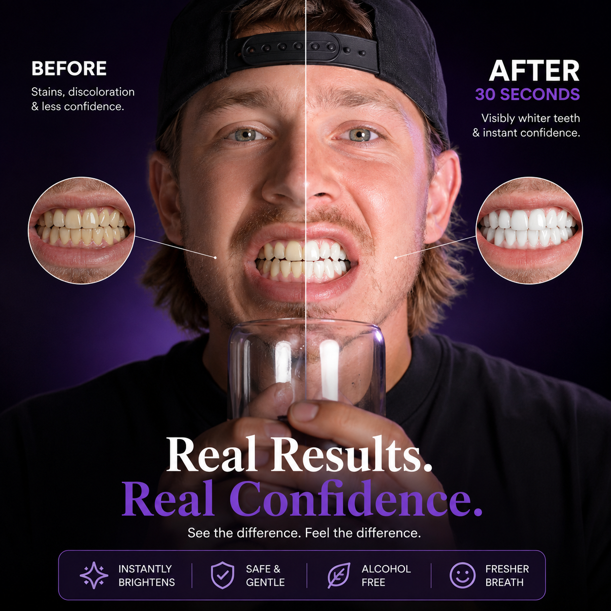 DR.DENT Purple Mouthwash Sachets