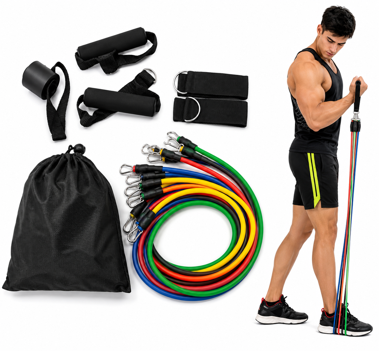 FlexForce 11-Piece Resistance Band System
