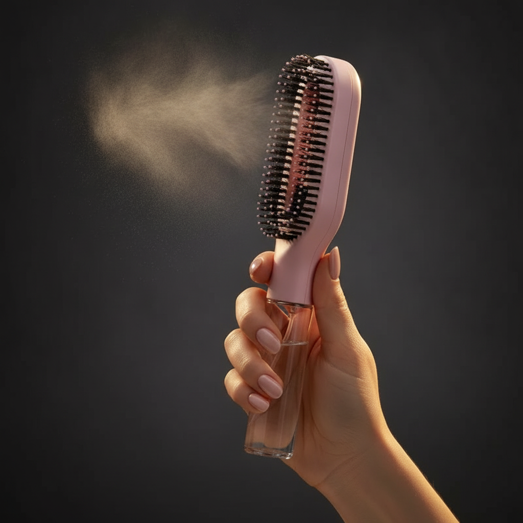 Magic Mist™ 2-in-1 Spray Hairbrush