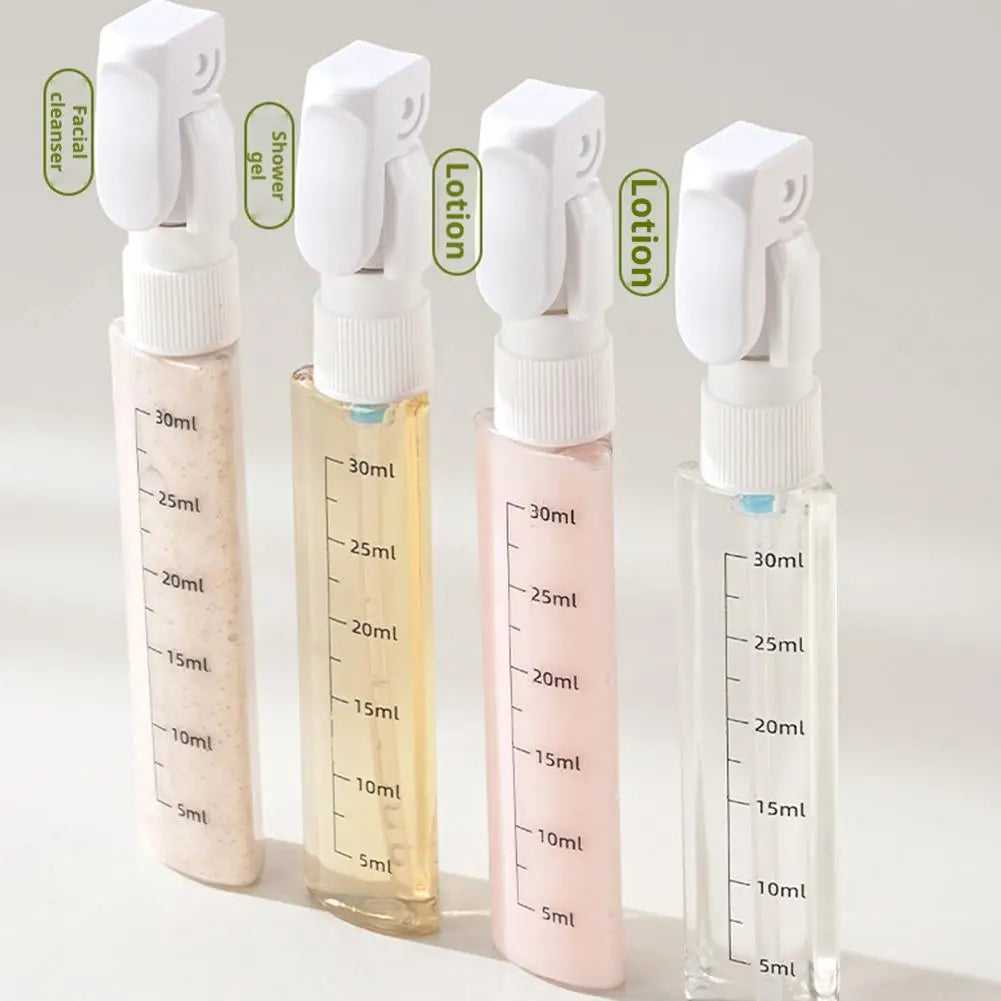 4 in 1 Draagbare Reisflessen Van De Reisdispenser Van Het Lekbevis Lekdichte Reiscontainer Voor De Lotion Van De Conditioner Van